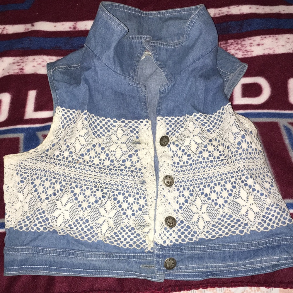 Denim vest